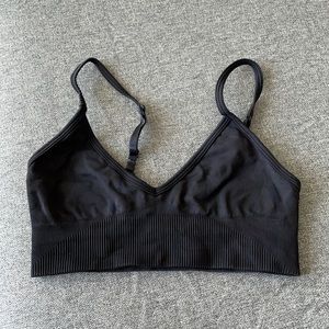 Lululemon Black Ebb To Street Bra